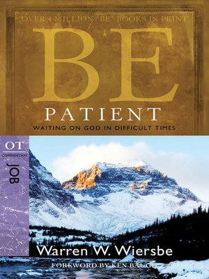 cover image of Be Patient